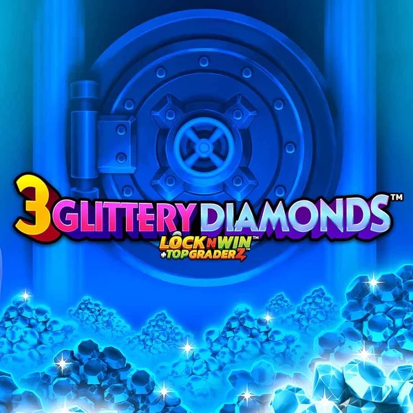 Enjoy 3 Glittery Diamonds by PearFiction Studios – logo hosted on hugobets.com.pl