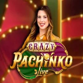 Enjoy Crazy Pachinko by Evolution – logo hosted on hugobets.com.pl
