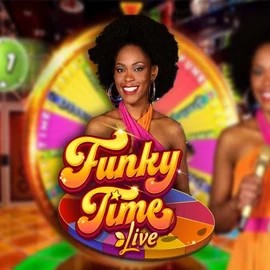Funky Time casino game by Evolution – featured logo at HugoBets Casino