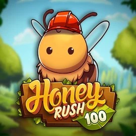 Slots logo of Honey Rush 100 from Play'n GO at HugoBets Casino