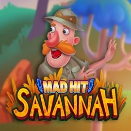 Mad Hit Savannah game by RubyPlay – logo hosted on HugoBets Casino