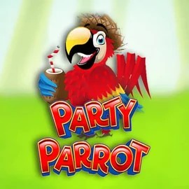 Party Parrot online game logo by Rival on hugobets.com.pl