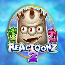 Reactoonz 2 logo – Slots by Play'n GO at HugoBets Casino